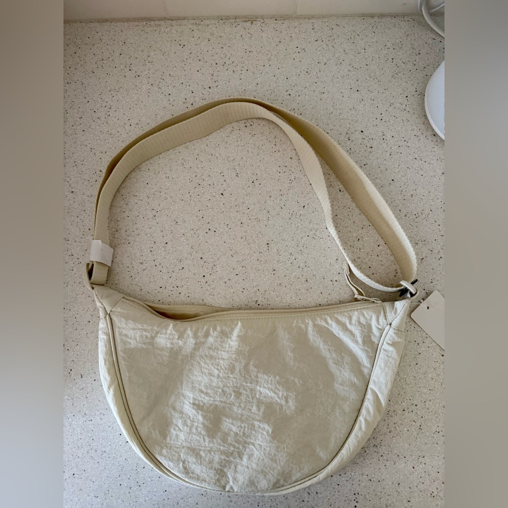 Cream Crossbody Bag